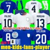 Pulisic 24 25 McKennie Jersey Ertz Altidore Press Wood Morgan Lloyd 2025 America Football Shirt Stany Zjednoczone Stany Zjednoczone USA USMNT Player Men Kit
