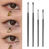 Makeup Brushes Soft Fine Eyeshadow Eyelid Highlighter Smudge Tools Eyeliner Lying Silkworm Brush Eye