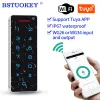 Keypads Tuya App WIFI Klawiaturowe kontrola dostępu 125KHz 13,6MHz RFID Keyfob Zestaw kontroli dostępu Wiegand 26 IP67 Waterproof 2000 Użytkownik