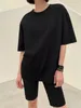 Magliette da donna t-shirt tea di cotone top basare top top top topi t-shirt soft ghirts ragazza a maniche corte oversize o top per donne