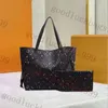 2pcs Set Luxury Designer Sac Femme sacs à main Dames Sac Tote Messenger Composite Sac Lady Cutch Cuth