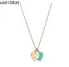 Gold Necklace For Women Trendy Jewlery Designer Cute Necklaces Fashion luxurious Jewellery Heart Pendant Necklaces Gifts