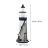 Decorative Figurines Wooden Lighthouse Ornaments Mediterranean Style Vintage Decor Adornment Home Models Crafts Statue