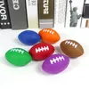 Petits jouets de football américain pour enfants Stress élastique jouet élastique Relief Mousse Pu Ball Interactive Toy pour enfants