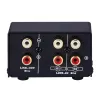 Amplifier 2 in 1 out audio source signal selection switcher earphone speaker switcher output volume adjustment without loss