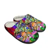 Slippers Splatoons Game Casa Cotton Algodão personalizada Sandálias de alta qualidade de alta qualidade Casual Mantenha sapatos térmicos de sapatos térmicos