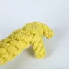 Odzież dla psów 1PC interaktywna zabawka Pet Creative Tkaing Garaffe Winot Botton Rope