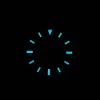 Kits 28.5MM Diameter Watch Dial BlueGreen Luminous Dial for NH35/M8215/E2824 Watch Movement Accessories