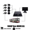 Kaydedici 4CH 1080P Mobil DVR Destek Çift SD Kart 4G WiFi GPS MDVR Kitleri Araba/Otobüs/Kamyon için