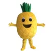 2024 Halloween volwassen ananas mascotte kostuum thema fancy jurk advertising verjaardagsfeestje kostuum outfit