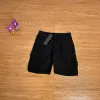 Stone Pant Designer Kleidung Kurzhantel Brand Stein neue Sommerhosen Männer Bottoms Klassiker kleines Etikett Design Baumwolldacheltasche High Street Herren Shorts 157