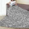 Одеяла График Хиппи мягкий флисовый флис. Бросая одеяло теплое и уютное для всех сезонов удобный диван -диван с микрофибром 40 "x30"