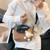 Мини -вязаные пельмени женская сумка 2024 INS One Plouds Crossbody Bag Beach Vacation Designer Bags Роскошные кошельки и сумочки 1as
