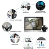 ドアベルTuya Peephole Camera Smart Wifi Video Wifi Silence 1080p Eye 5000MA