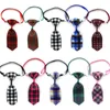 Hundekleidung 30/50 PCs Accessoires für kleine Hunde Plaid Stripe Muster Bowties Katze Pflege Gentleman Stil