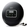 Player HOTT 511 Portable CD Player With LCD Headphone Jack AntiSlip Shockproof Protection Compact Music Walkman Speaker Stereo Player