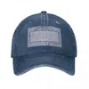 Ballkappen machen sich Sorgen (alleine um Mitternacht fahren) Cowboy -Hut Snapback Cap Ladies Herren