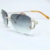 Lunettes de soleil designer 10% de réduction sur le concepteur de luxe Nouveaux lunettes de soleil pour hommes et femmes 20% de réduction sur les hommes de fil ovales et strass de fête