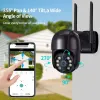 Kontroll Taitas 8MP 4K IP -kamera 5MP trådlös WiFi -kamerahastighetskupol Auto Tracking PTZ Camera Smart Home Outdoor Surveillance Monitor