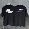 مصمم رجال Tees T Shirt مخصص نساء مصبوغ مصبوغ النسيج مع رسائل غرافيتي مريحة وناعمة على صدرها ، قمصان ملائمة فضفاضة S-2XL 001