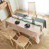 Table Cloth Runner Decoration Oil-proof Tablecloth Pad Birthday Household Dust Cover Chinese Style Coffee