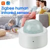 Kontrola Tuya Zigbee Motion Human Motor Smart Home Pir Motion Detector Bezpieczeństwo Smart Life Współpracuje z Alexa Google Home Gateway