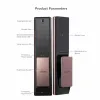 Заблокировать Samsung Smart Fingerprint Digital Doorlock SHPDP738 Автоматическая электронная блокировка дома английская версия.