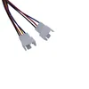 5pcs/ Lot Graphics Card Fan Adapter Cable Extension 1 To 2 Graphics Card Fan 4-pin PWM Temperature Control Adapter 4pin 3pin