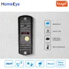 Monitor HomeEye WiFi IP Video Door Phone Video Intercom System 960P Tuya Smart Life App Remote Unlock Motion Detection Access Control