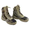 Chaussures de marche nanfoo automne hiver extérieur extérieur homme bionique camouflage tactique bottes de chasse ap camo imperméable hautement portable