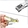 Portable Ultra Sharp Nail Clipper Fingernail Clipper Steel Wide Jaw Opening Anti Splash Fingernail Clippers Nail Cutter Manicurefor Steel Wide Jaw Clipper