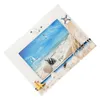 Çerçeveler resim süsleme po çerçeve ev dekorasyon pervane standı yaratıcı beyaz masaüstü sahil