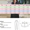 Kvinnors tvåstycksbyxor 2024 Svart solid färg veckade kostymer sexig långärmad skjorta hög midja