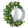 Decorative Flowers Outdoor Christmas Door Decorations Garland 2024 Home Decoration Props Easter Seashell Wreath