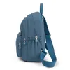 Zużycie odpornych na kobiety plecak dla dziewcząt torba na kampus plecak wodoodporny nylonowy samica szkolna podróż wielonarodowe plecaki 240329