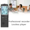 Inspelare Portable Digital Voice Recorder Voice Activated Mini Digital Sound Audio Recorder Recording Dictaphone Mp3 Player