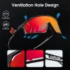 Accessoires Kapvoe Radsportgläser MTB Reiten Running Sonnenbrille polarisierte Skifischer