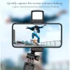 Monopods Portable Bluetooth Selfie Stick Phone Holder Dractable Multifunktionell 68 cm stativ med selfie Light Wireless Remote Shutter