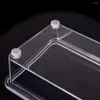 Garrafas de armazenamento 3pcs Caixa de temperatura acrílica transparente Spice Jar Muti-Function Salt Bottle Kitchen Acessórios