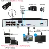 Intercom 4k 8mp Security Camera Humanoid Detection Color Video Poe Video Surveillance Set 8ch Nvr Kit Cctv Recording Outdoor Ip Camera