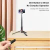Sticks Selfie Stick Trépied avec un support de support de téléphone portable pliable à distance de 150 cm de 150 cm