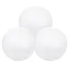 Decorative Figurines 2.5/3/4/6.3/10/15cm Craft Balls White Polystyrene Christmas Flower Arrangement DIY Crafts Supplies