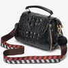 Sac Femmes Sacs Crocodile Geuthesine Leather Handsbags Designer Crossbody Femelle Retro Tote Handsbag