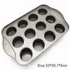 Avtagbar rostfritt stål bakning mögel mini muffin cupcake cake mögel magasin baksida cupcake pan kök bakverk bakåtbakning 240328