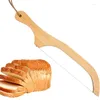 Outils de cuisson à pain à pain à pain de pain de serte de lames françaises outil de coupe avec accessoire de poignée en bois