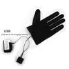 Bettwäsche -Sets 5 V Elektrische tragbare Heizhandschuh Radsport Adjusable Winter Outdoor Thermie warme Finger Zahnradzubehör falten 8 8)