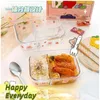 Aufbewahrung Flaschen Ins Style niedliche Glas Lunchbox Japanische Mädchen Herzschutz Obst Bento Studenten Schlafsaal Special