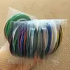 10st Mixed Colorful Nail Beauty Rolls Striping Decals Foil Tips Tape Line Diy Design Nail Art Stickers For Manicure Tool Decorations