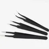 Bedding Define TweeZers Tweezers Rhinestone Picking Tool Tool Lash Clet Clip Sylehash Nipper Soenless Stone Acelerante Ferramentas de Maquiagem Curvada