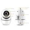 Camera Jeatone 1080p Monitor Baby WiFi Tuya Security Protection 2.0MP Network CCTV Camera z systemem nadzoru audio Twoway